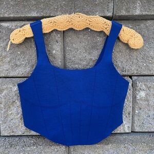 Free People Movement Electric Shock Corset Sports Tank Size Medium/Large